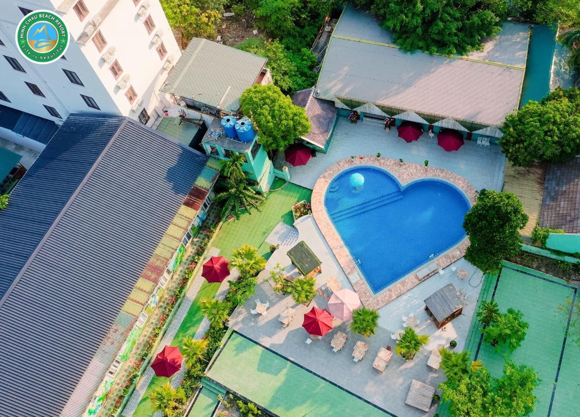 Minh Chau Beach Resort Quảng Ninh Exterior foto