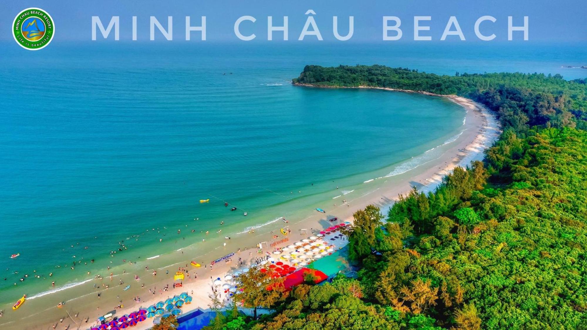 Minh Chau Beach Resort Quảng Ninh Exterior foto