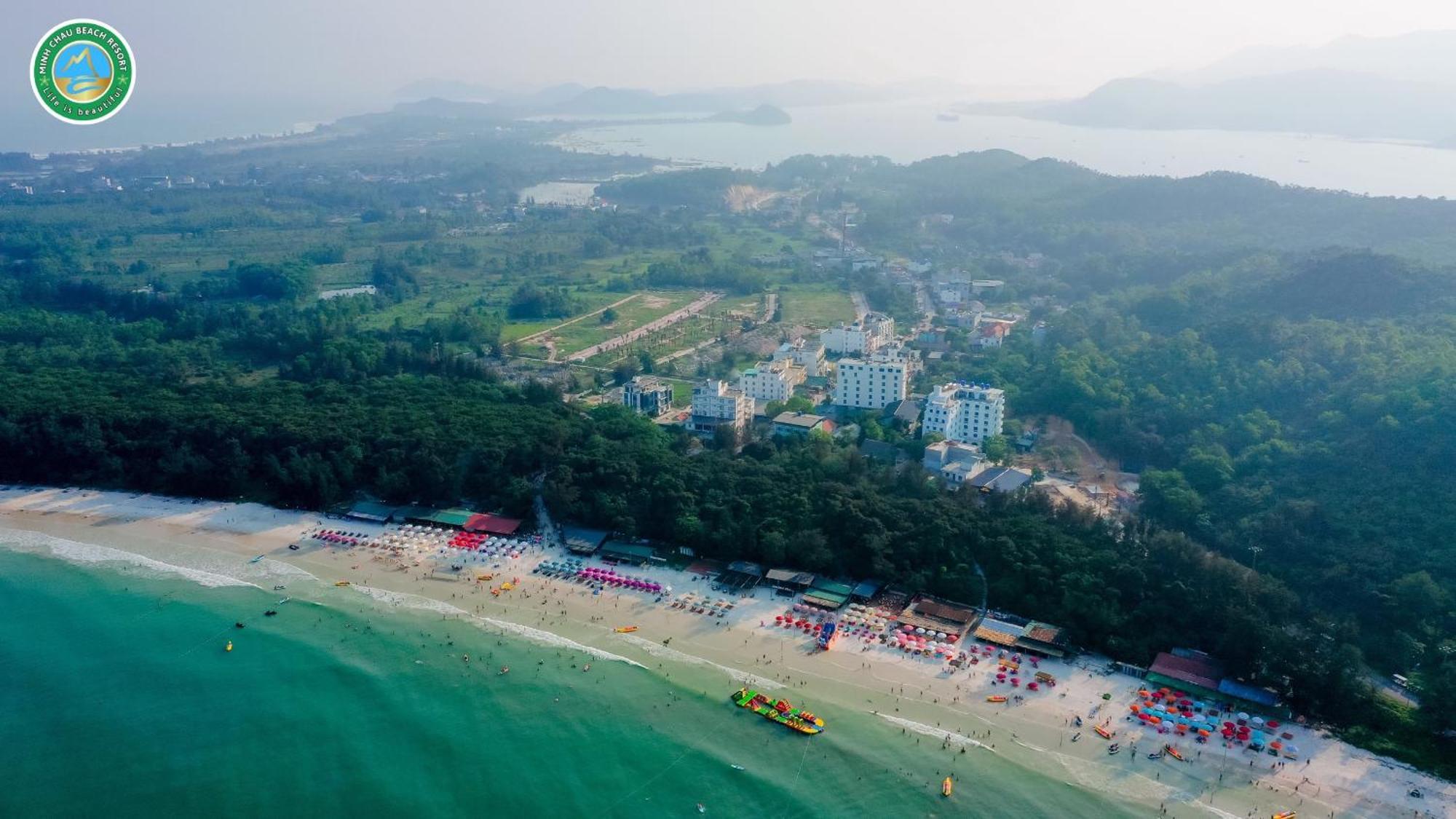 Minh Chau Beach Resort Quảng Ninh Exterior foto